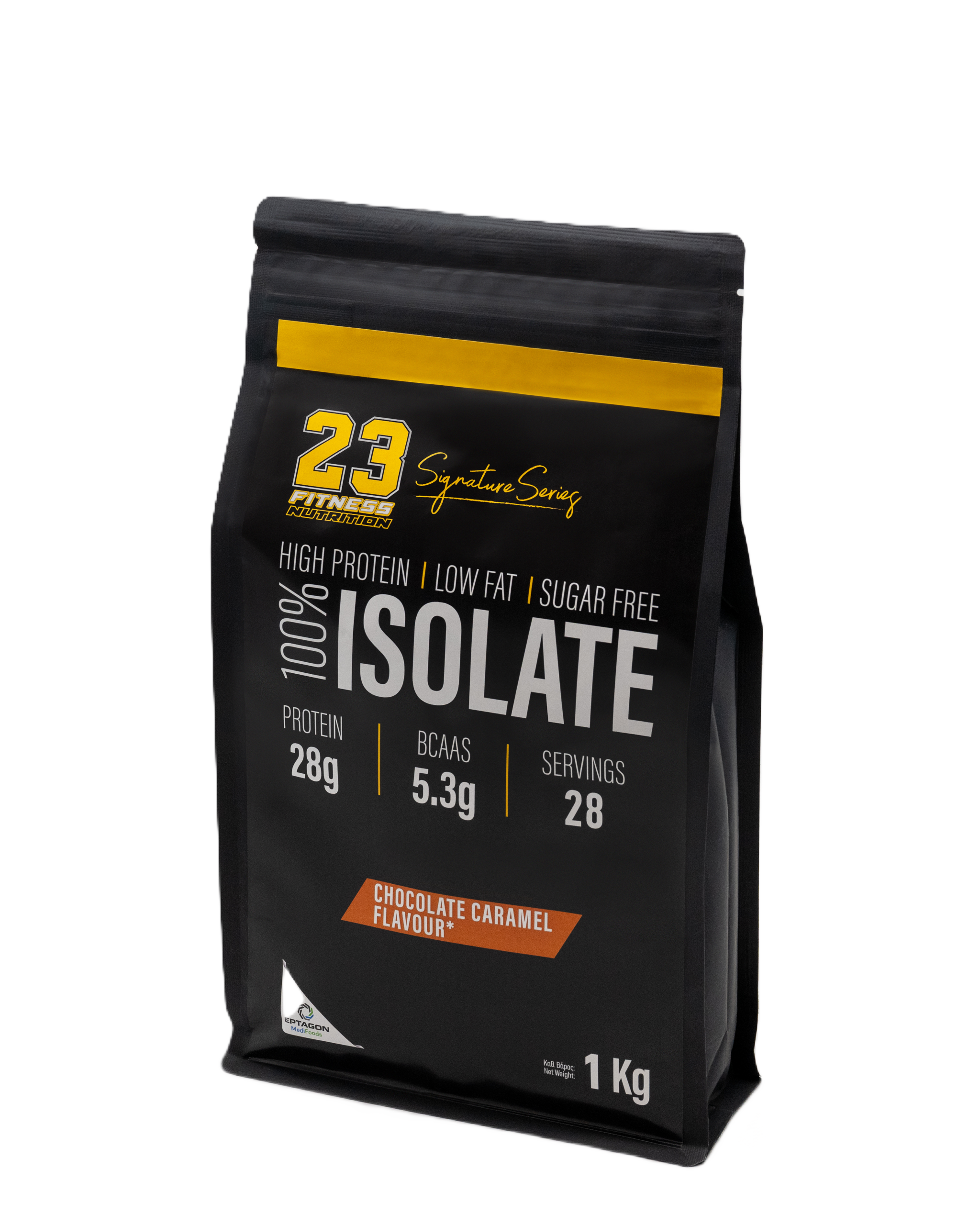 23 Isolate (Chocolate Caramel Flavour)-1Kg