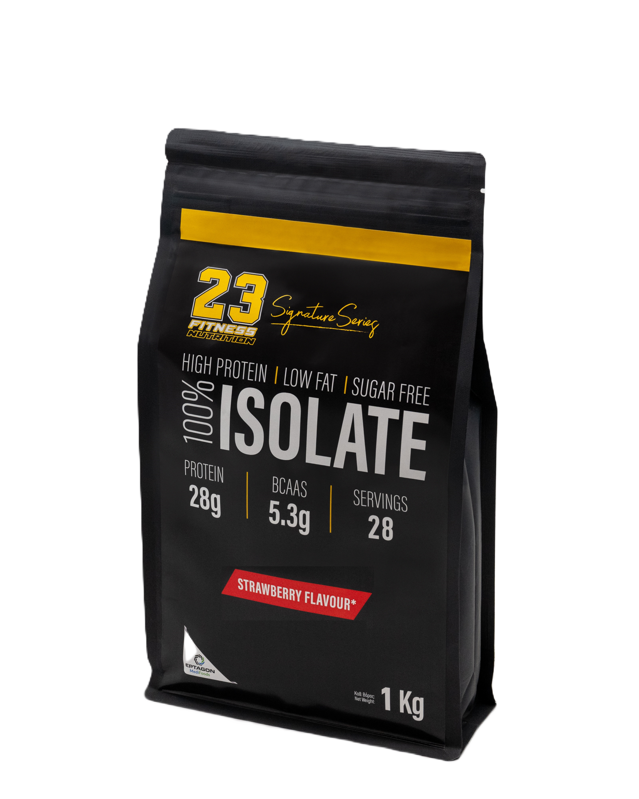23 Isolate (Strawberry Flavour)-1Kg