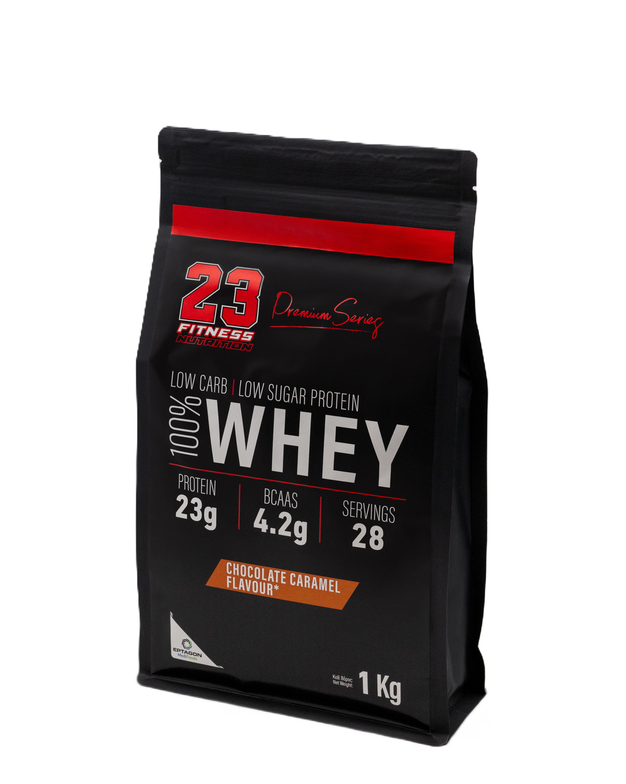 WHEY (Chocolate & Caramel Flavour)-1Kg